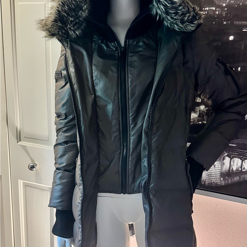 Bcbgeneration Warm Winter Down & Feathers Puffer … - image 3